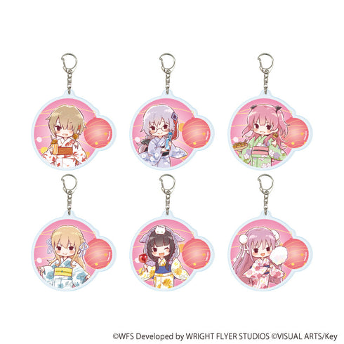 『ヘブンバーンズレッド』アクリルキーホルダー14/浴衣ver. 第31A部隊 コンプリートセット(全6種)(グラフアートイラスト)